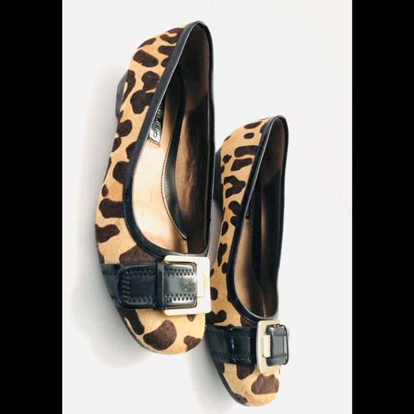 Bandolino Womens Flats Size 6M Brown Leopard Animal Print BDHolden Shoes - Picture 4 of 6